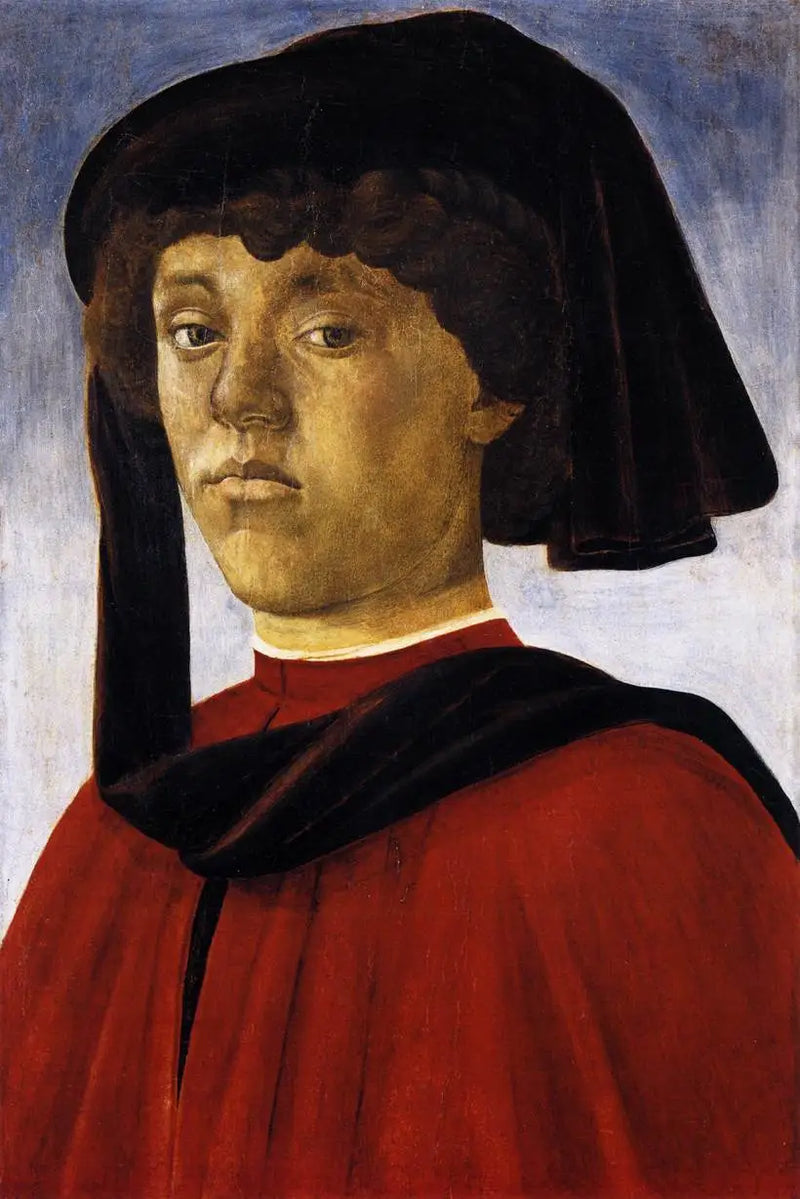 Retrato de un joven - Sandro Botticelli