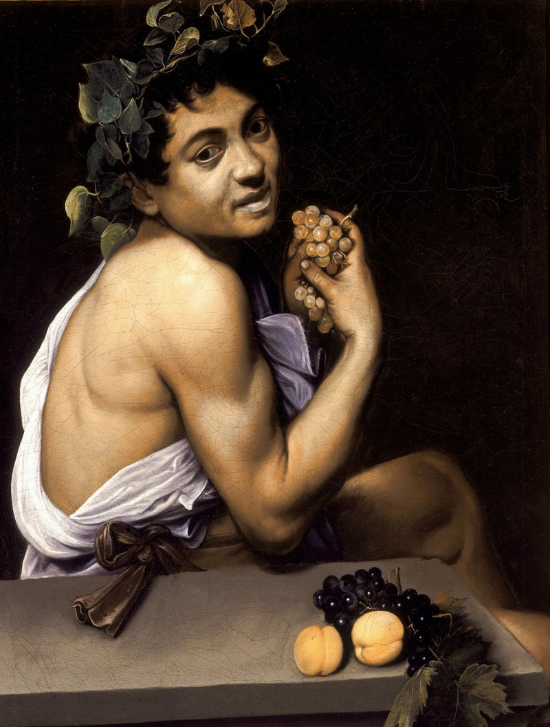 El pequeño Bacchus enfermo - Le Caravage