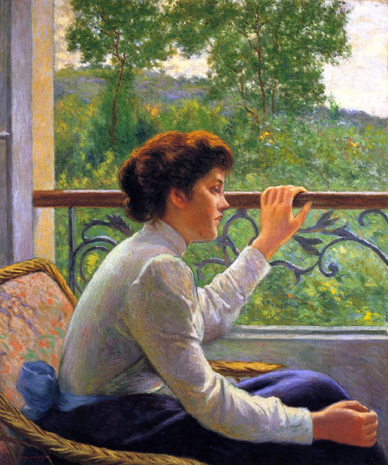 La chica en la ventana - Federico Zandomeneghi