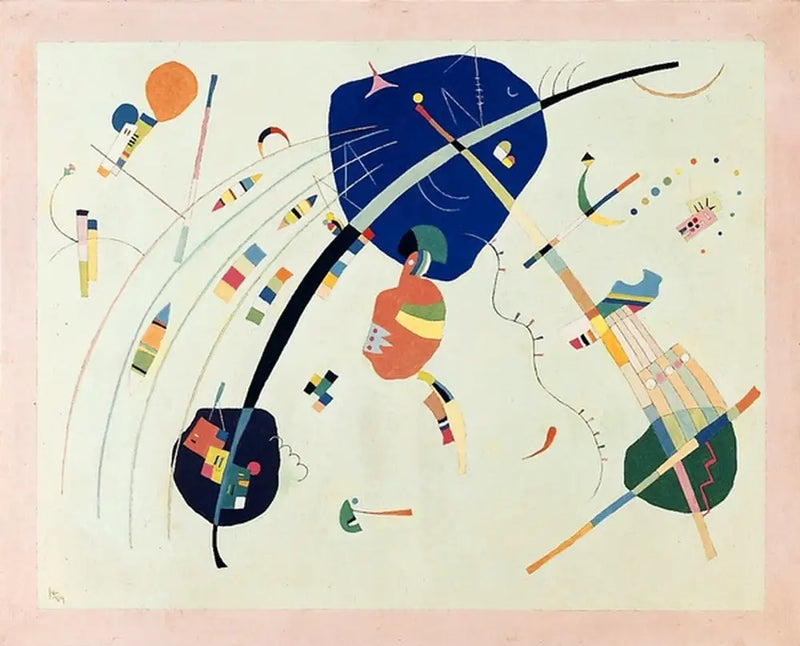 Hacia el azul - Vassily Kandinsky