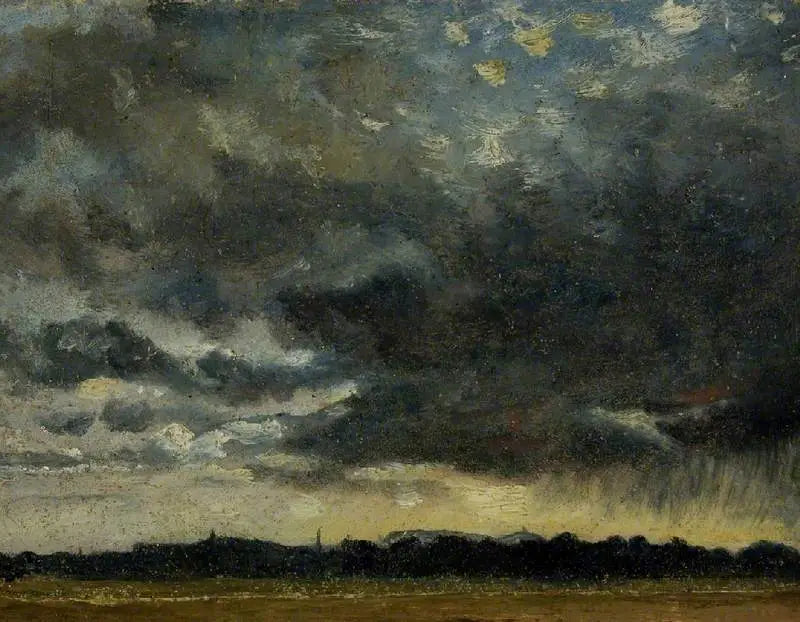 En Hampstead, mirando hacia Harrow - John Constable