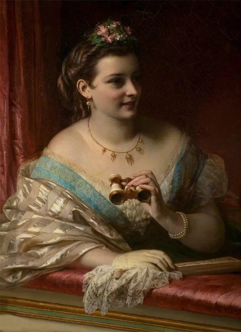 En la Ópera - Thomas Francis Dicksee