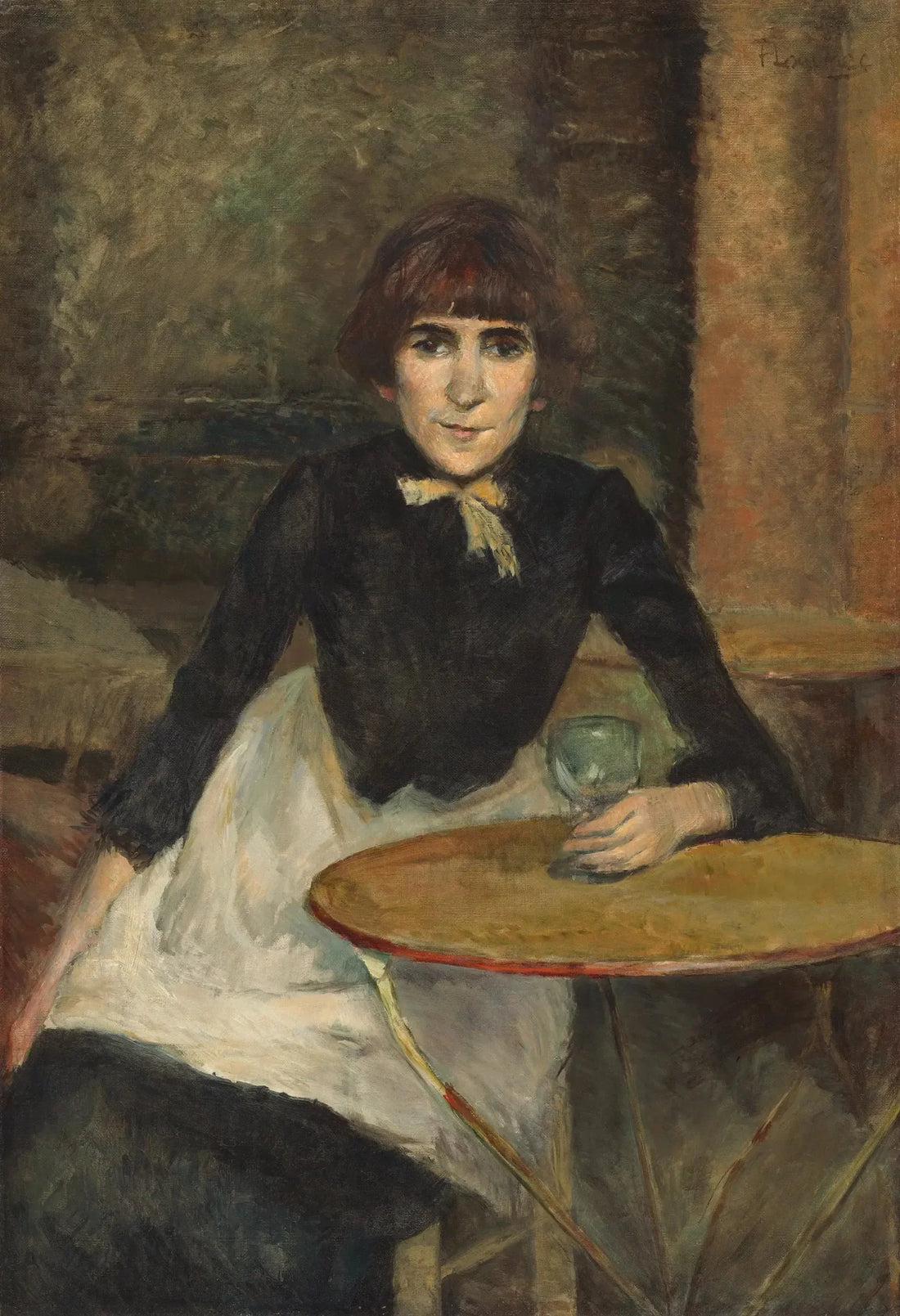En la Bastilla (Jeanne Wenz) - Henri de Toulouse-Lautrec