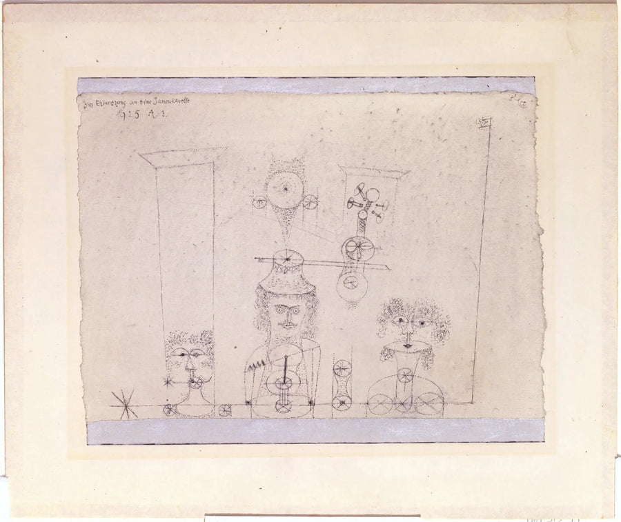 En memoria de un grupo completamente femenino - Paul Klee
