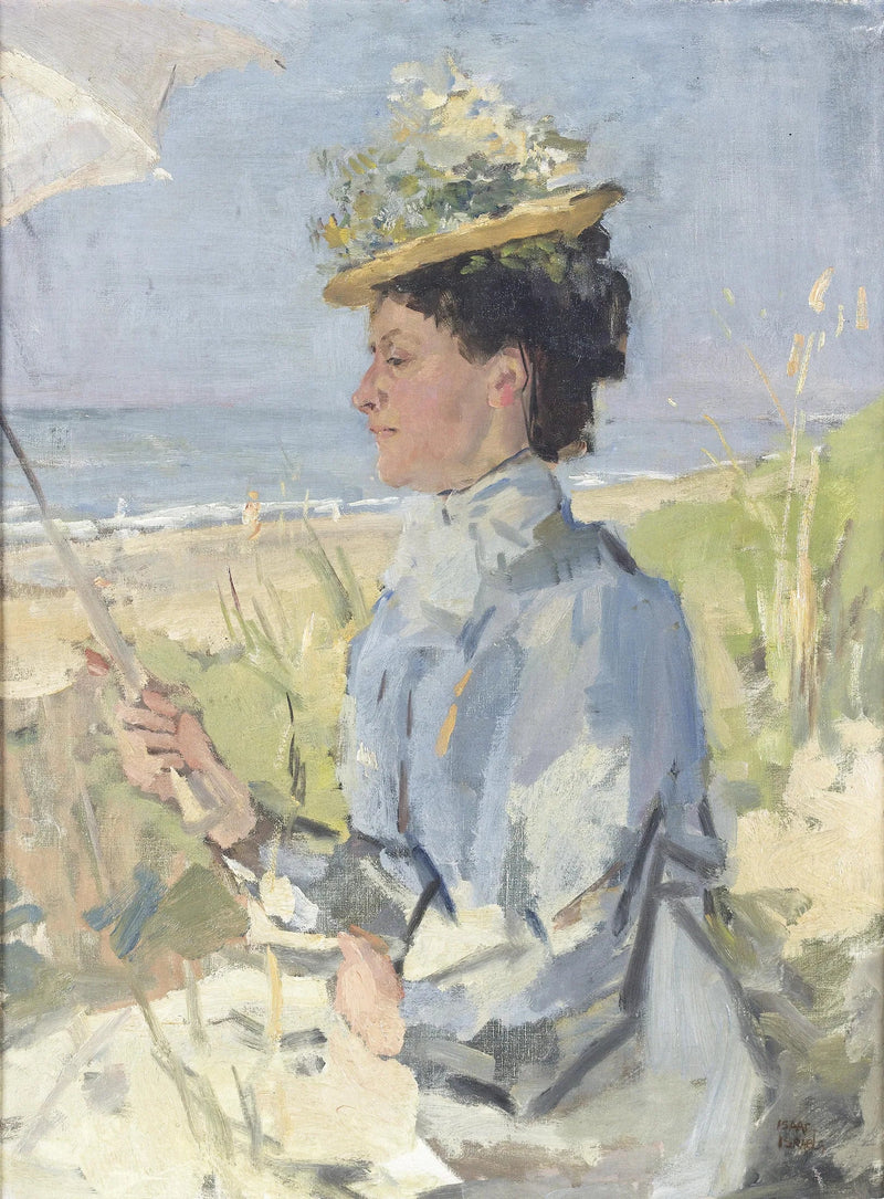La Playa - Retrato de Martha Salomon - Isaac Israel