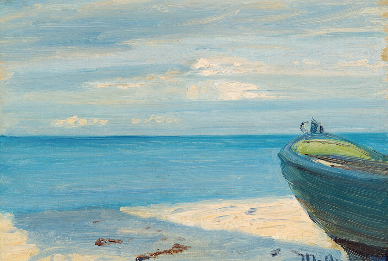En la playa, Skagen. -Michael Peter Ancher