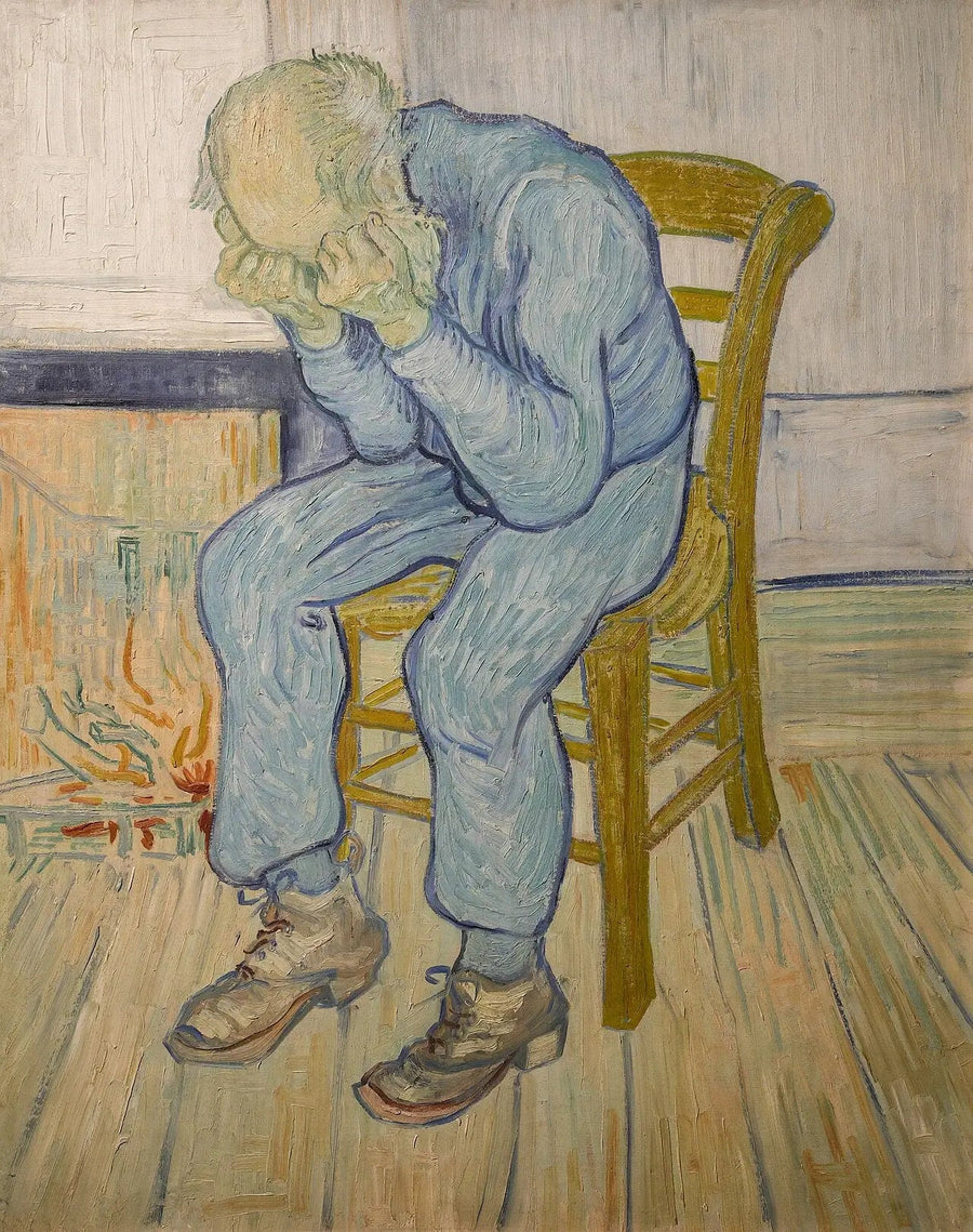 En la puerta de la eternidad - Vincent van Gogh