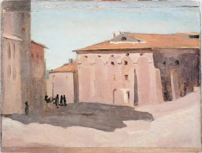 Cerca de Marino, cerca de Roma - Jean-Baptiste Camille Corot
