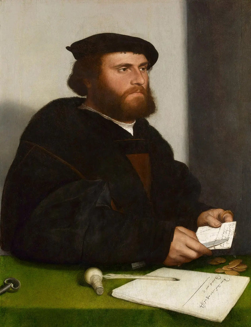 Un comerciante del Steelyard alemán: 'Hans de Amberes' - Hans Holbein el Joven