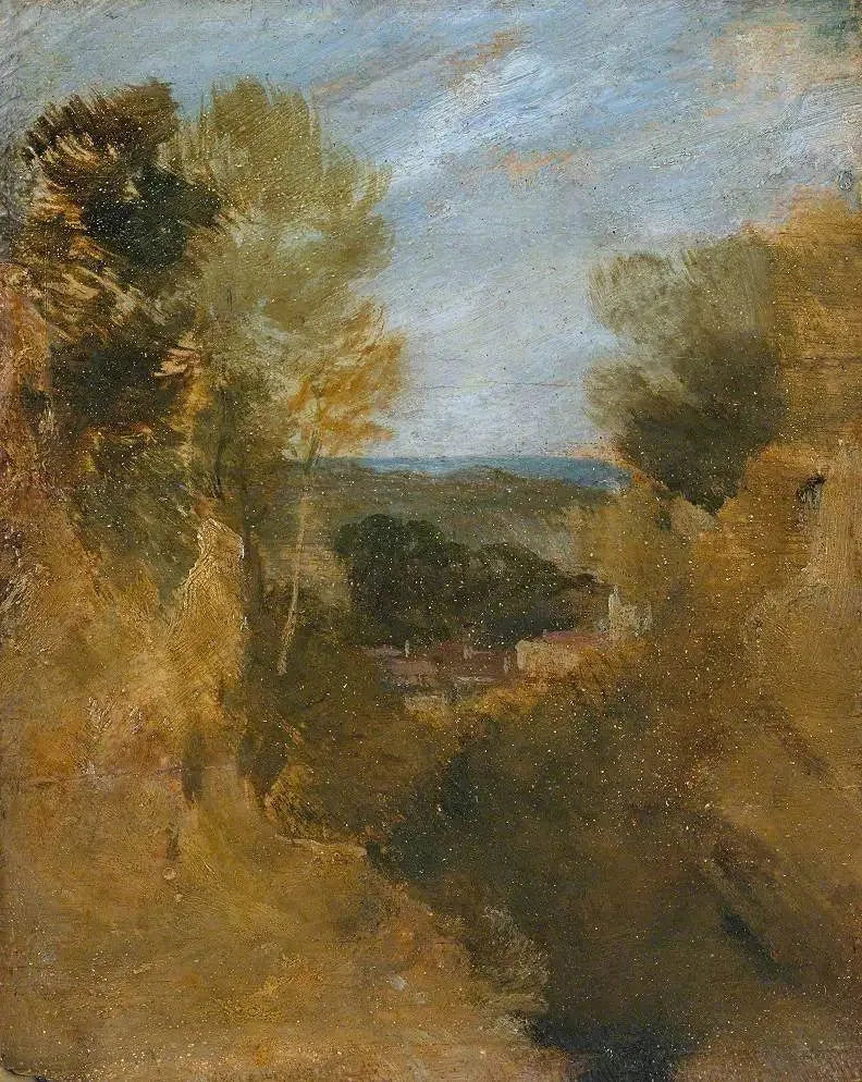Un Valle Estrecho - J. M. W. Turner