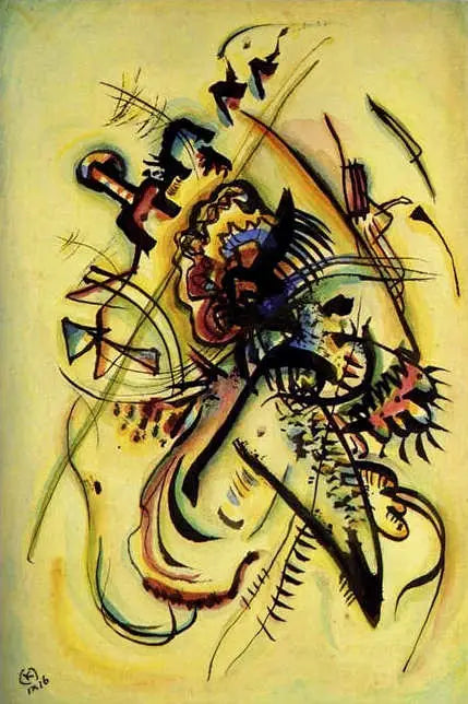 A una voz - Vassily Kandinsky