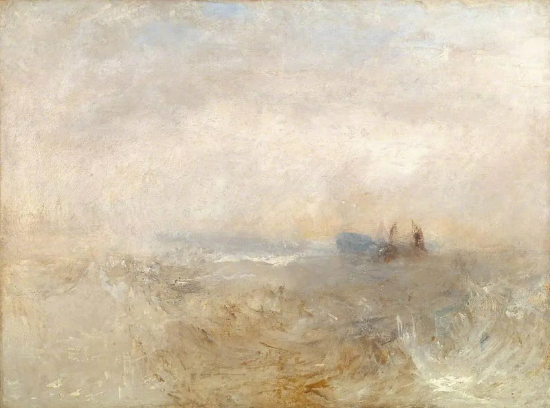 Una Naufragio, con Barcos de Pesca - J. M. W. Turner