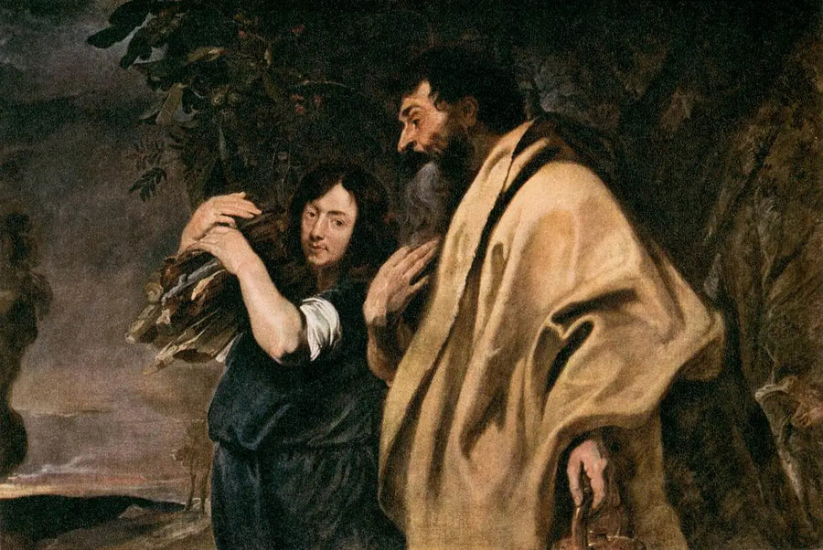Abraham e Isaac - Antoine van Dyck