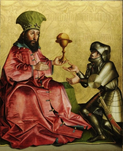 Abraham y Melquisedec - Konrad Witz
