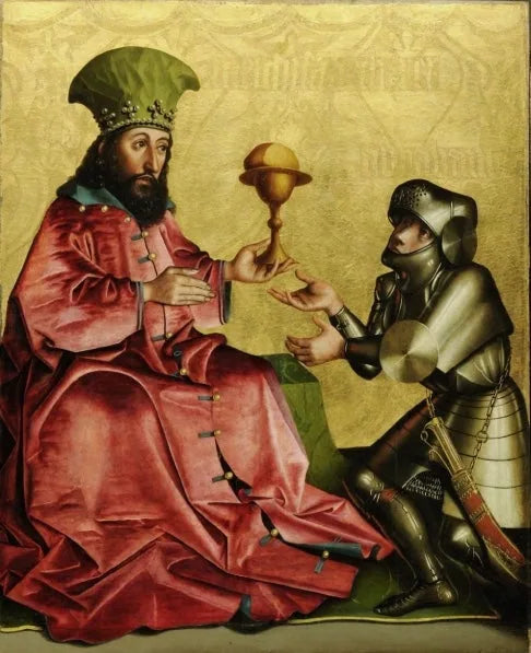 Abraham y Melquisedec - Konrad Witz