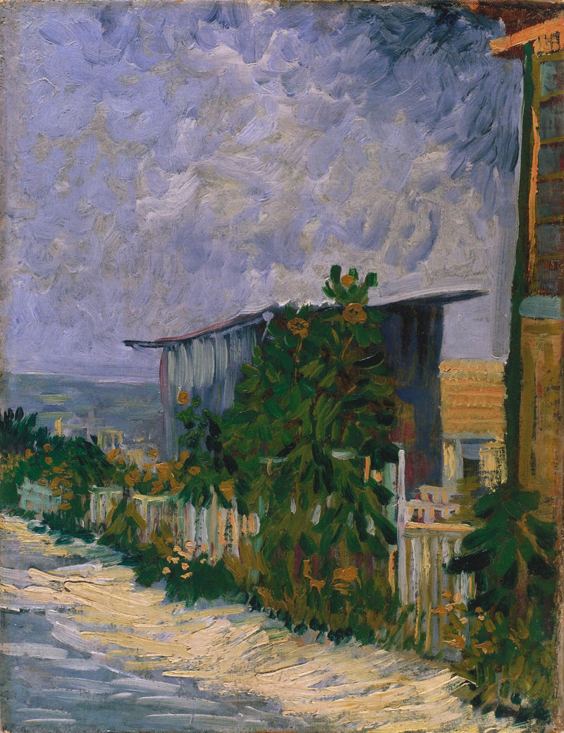 Refugio en Montmartre - Vincent van Gogh