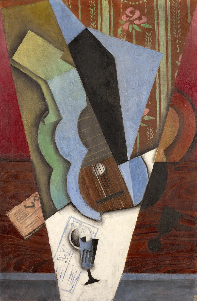 Abstracción (Guitarra y Vaso) - Juan Gris