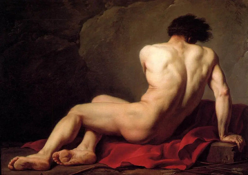 Academia de hombre - Jacques-Louis David