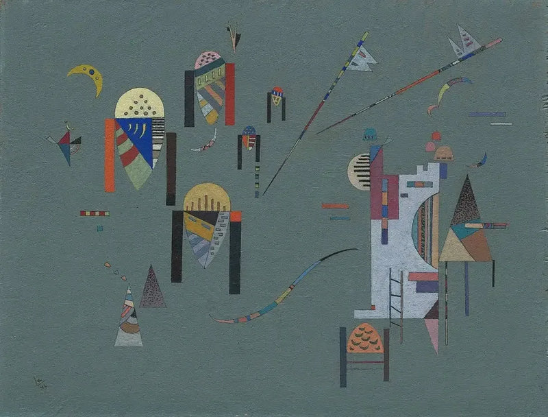 Acentos verticales - Vassily Kandinsky