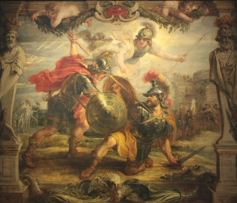 Aquiles vencedor de Héctor - Peter Paul Rubens