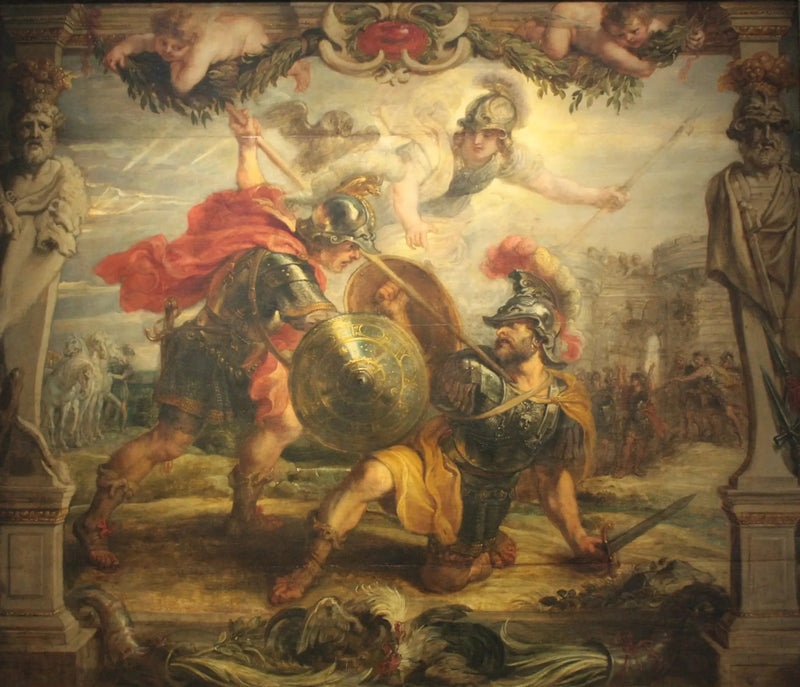 Aquiles vencedor de Héctor - Peter Paul Rubens