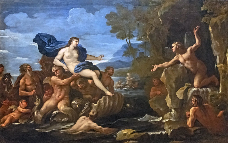 Acis y Galatea - Luca Giordano