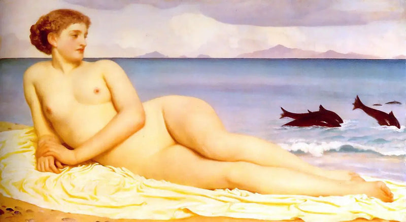 Acacia, ninfa de la orilla - Frederic Leighton