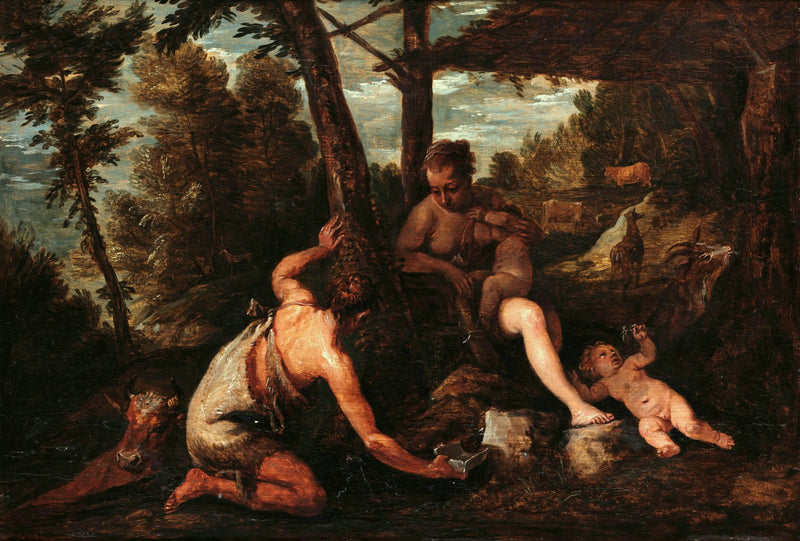 Adán y Eva expulsados del Paraíso - David Teniers el Joven