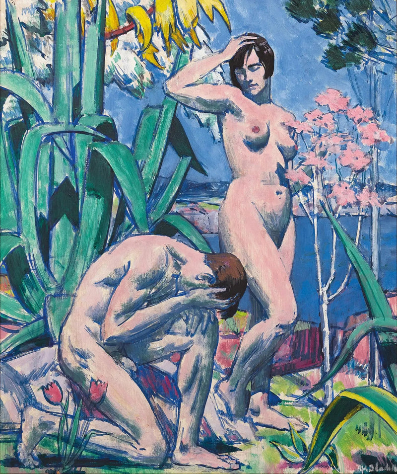 Adán y Eva - Francis Cadell