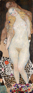 Adán y Eva - Gustav Klimt