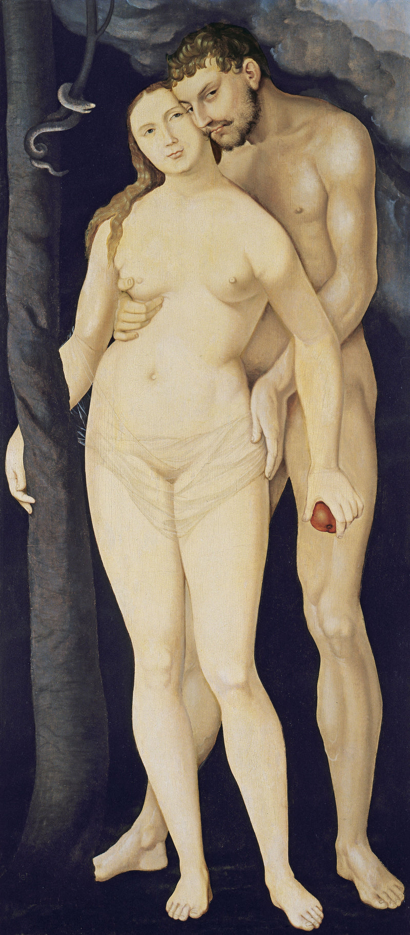 Adán y Eva. - Hans Baldung Grien