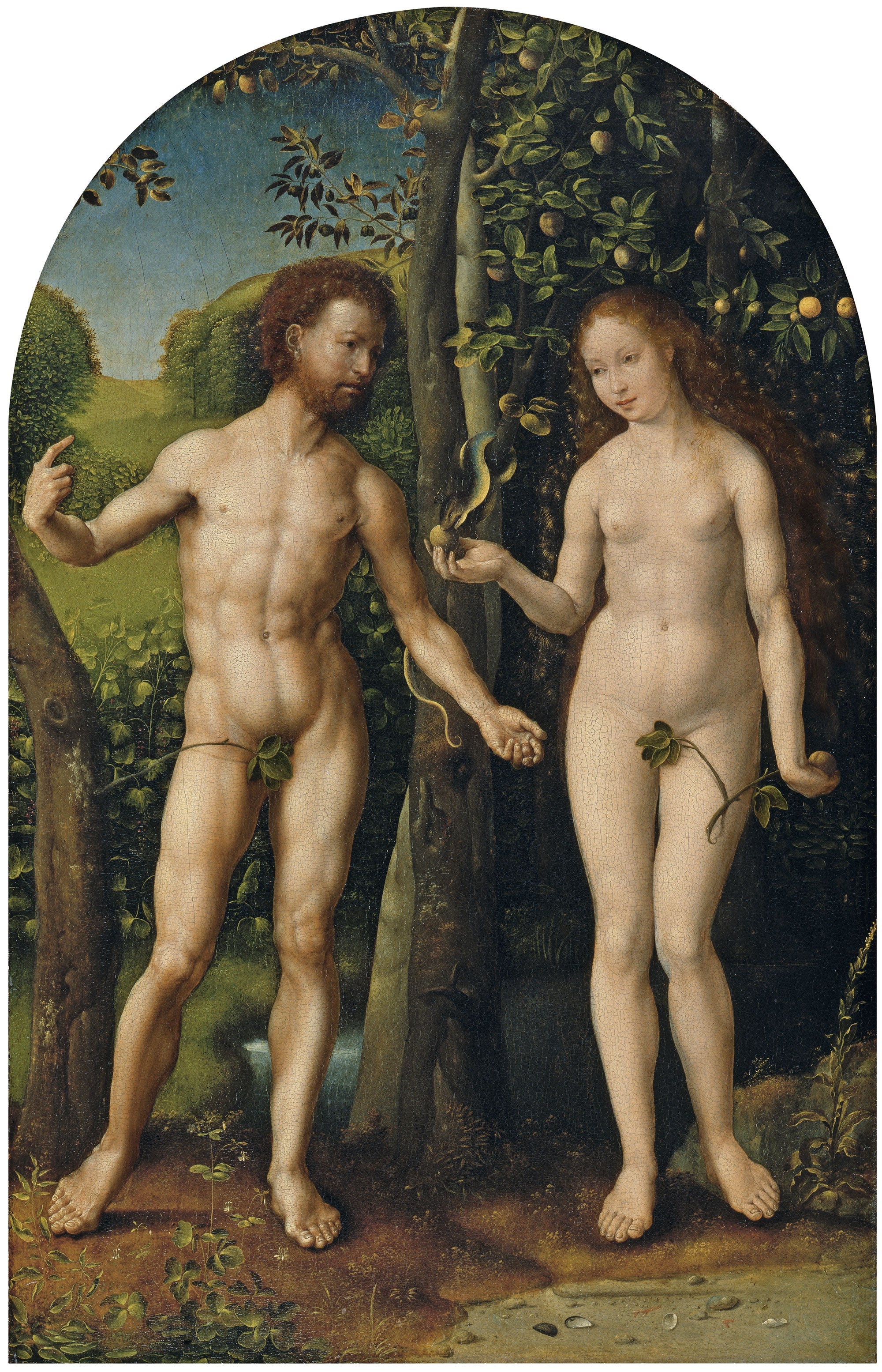 Adam et Ève - Jan Gossaert - Alpha Reproduction