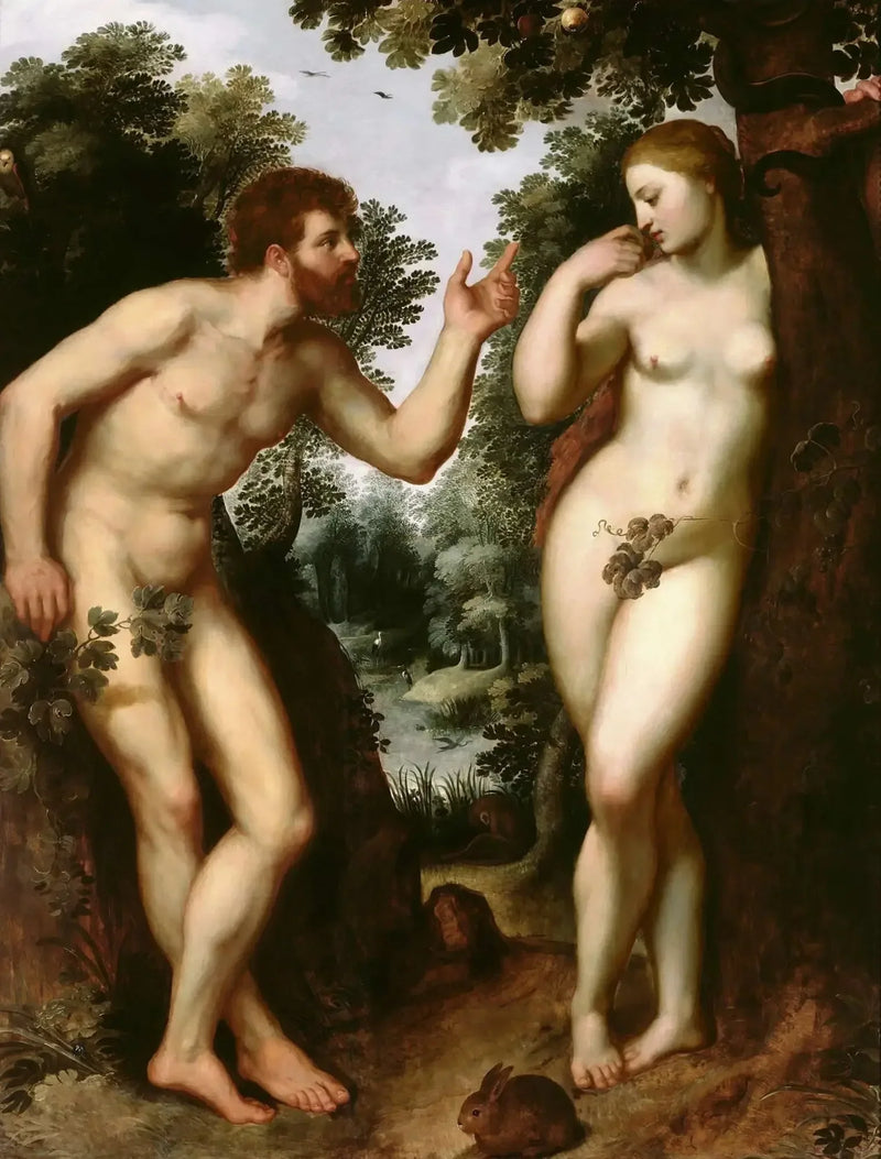 Adán y Eva - Peter Paul Rubens