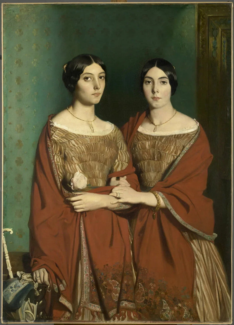 Adèle y Aline Chassériau - Théodore Chassériau