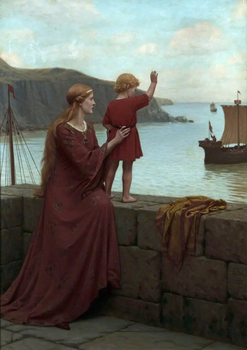 Adiós - Edmund Blair Leighton