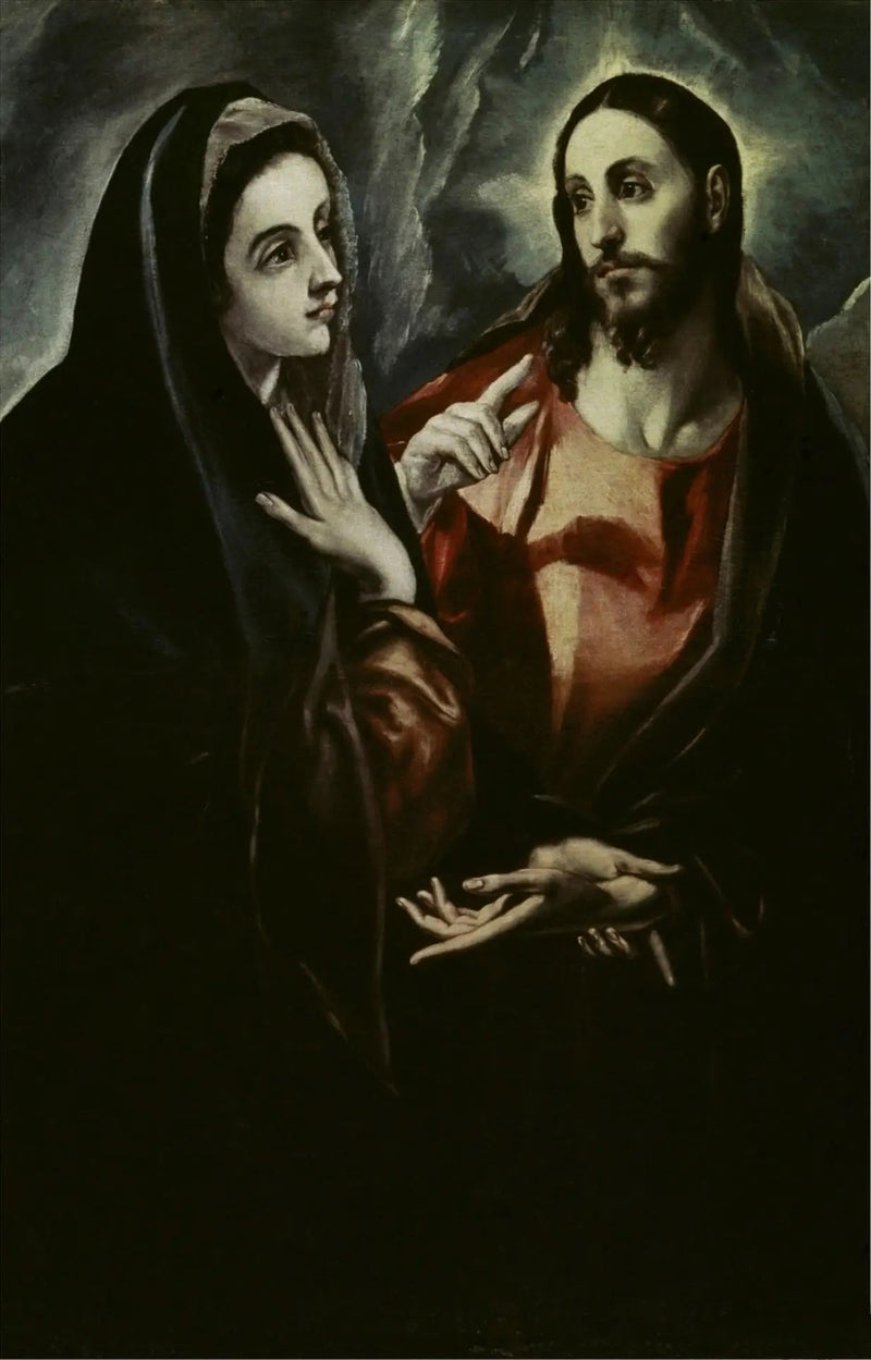 Despedidas de Jesús a María - El Greco