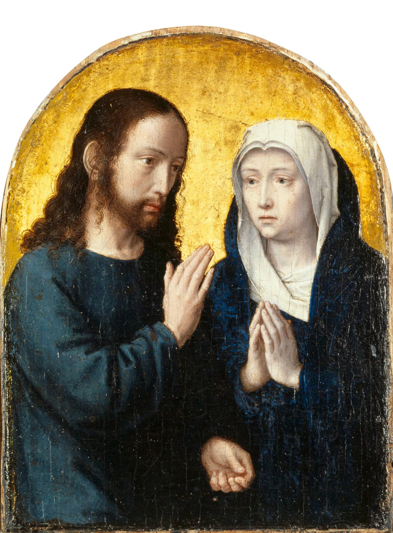 Despedidas de Cristo a su madre - Gérard David