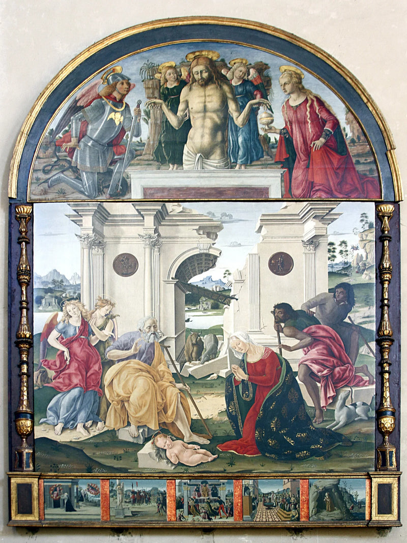 Adoración del Niño - Matteo di Giovanni