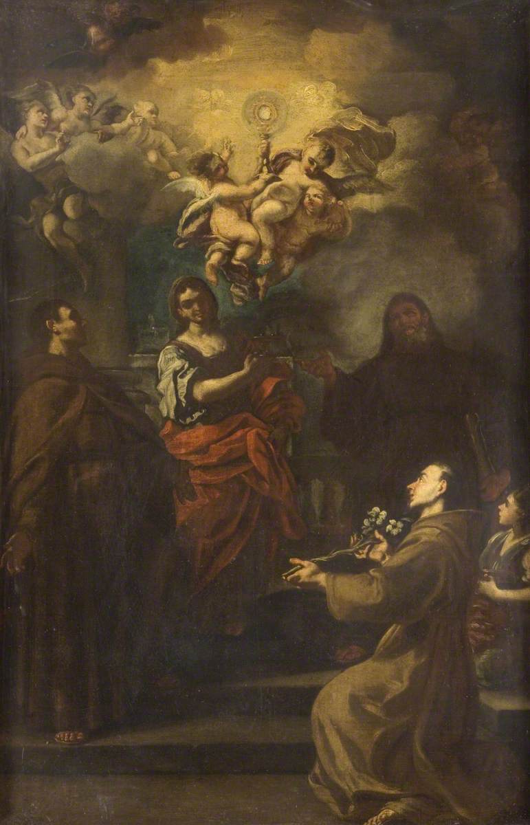 Adoración de la Eucaristía - Francesco Solimena