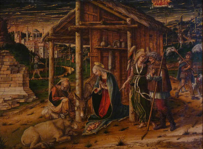 Adoración de los pastores - Carlo Crivelli