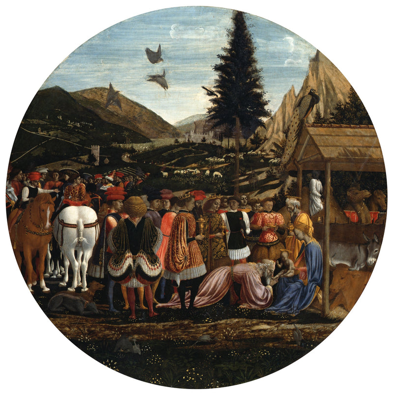 Adoración de los Reyes Magos - Domenico Veneziano