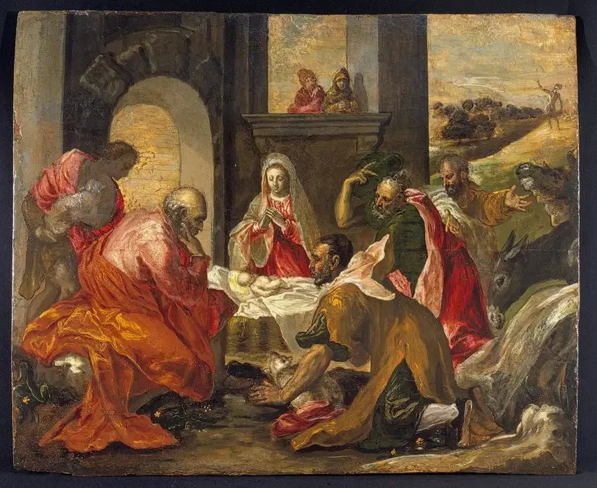 Adoración de los Reyes Magos - El Greco