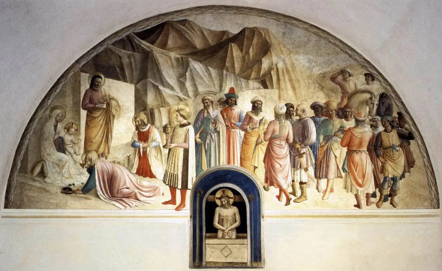 Adoración de los Reyes Magos - Fra Angelico