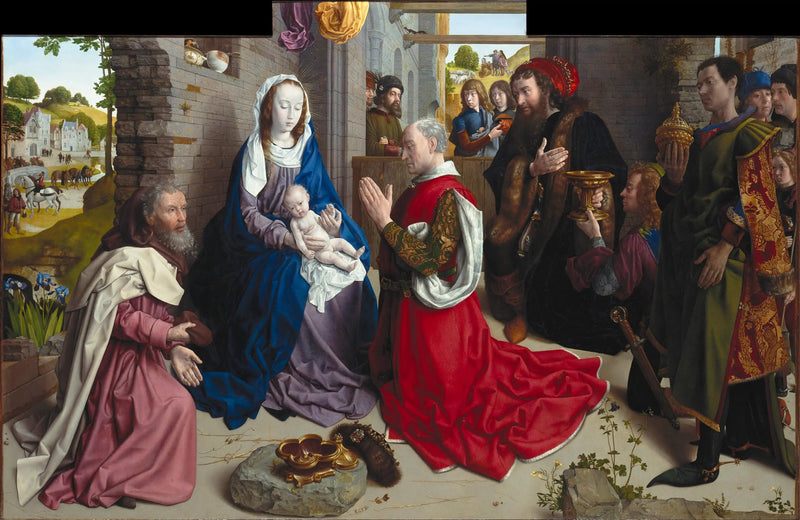 Adoración de los Reyes Magos - Hugo van der Goes