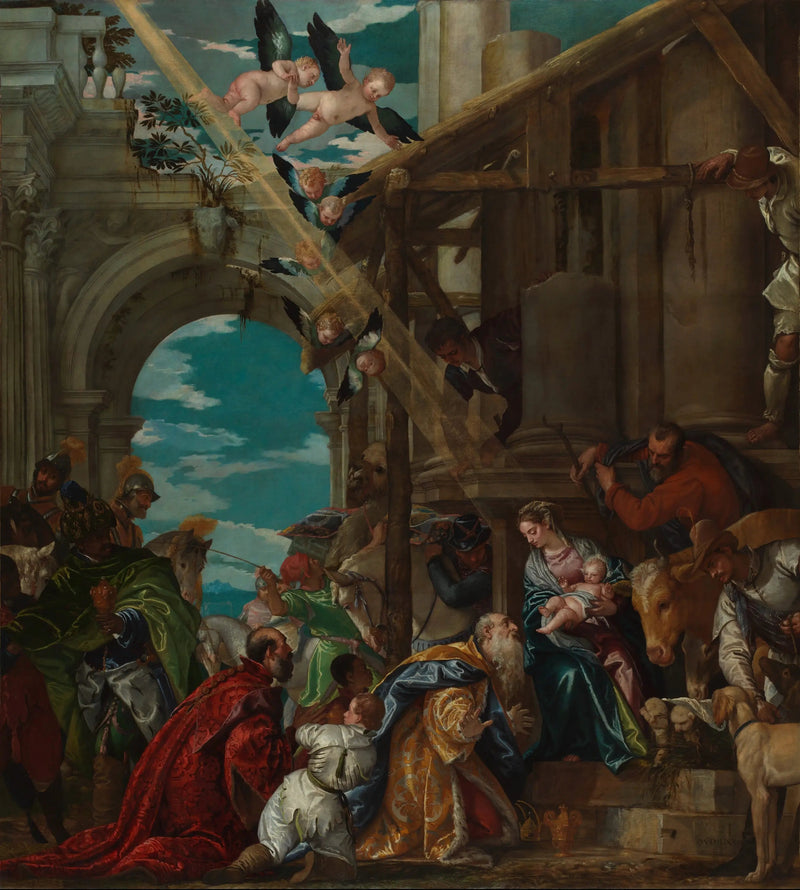 Adoración de los Reyes Magos - Paul Véronèse