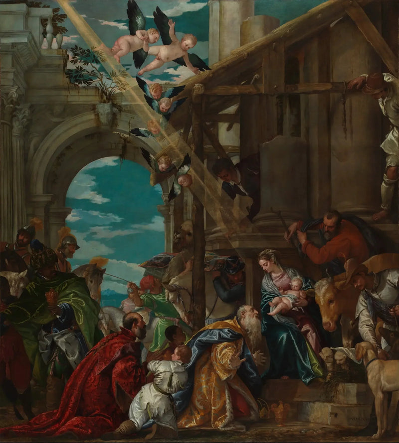 Adoración de los Reyes Magos - Paul Véronèse