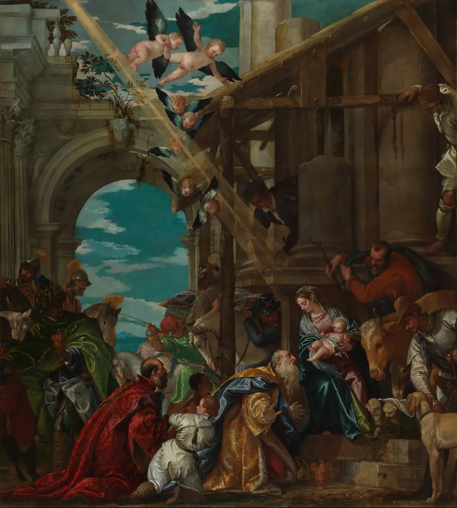 Adoración de los Reyes Magos - Paul Véronèse