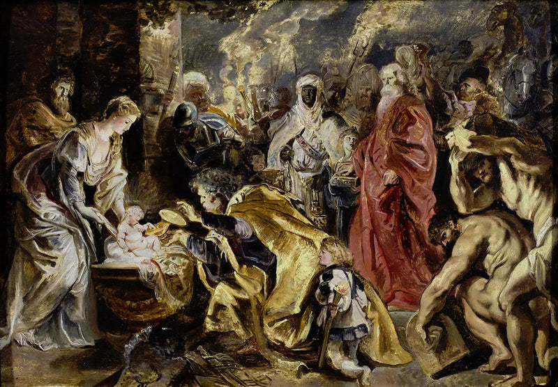 Adoración de los magos - Peter Paul Rubens