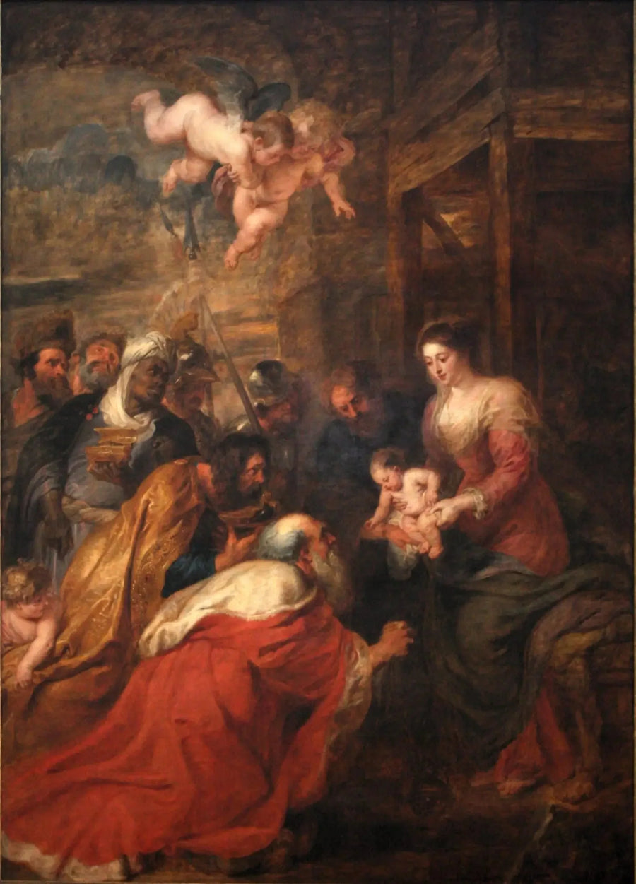 Adoración de los Reyes Magos - Peter Paul Rubens