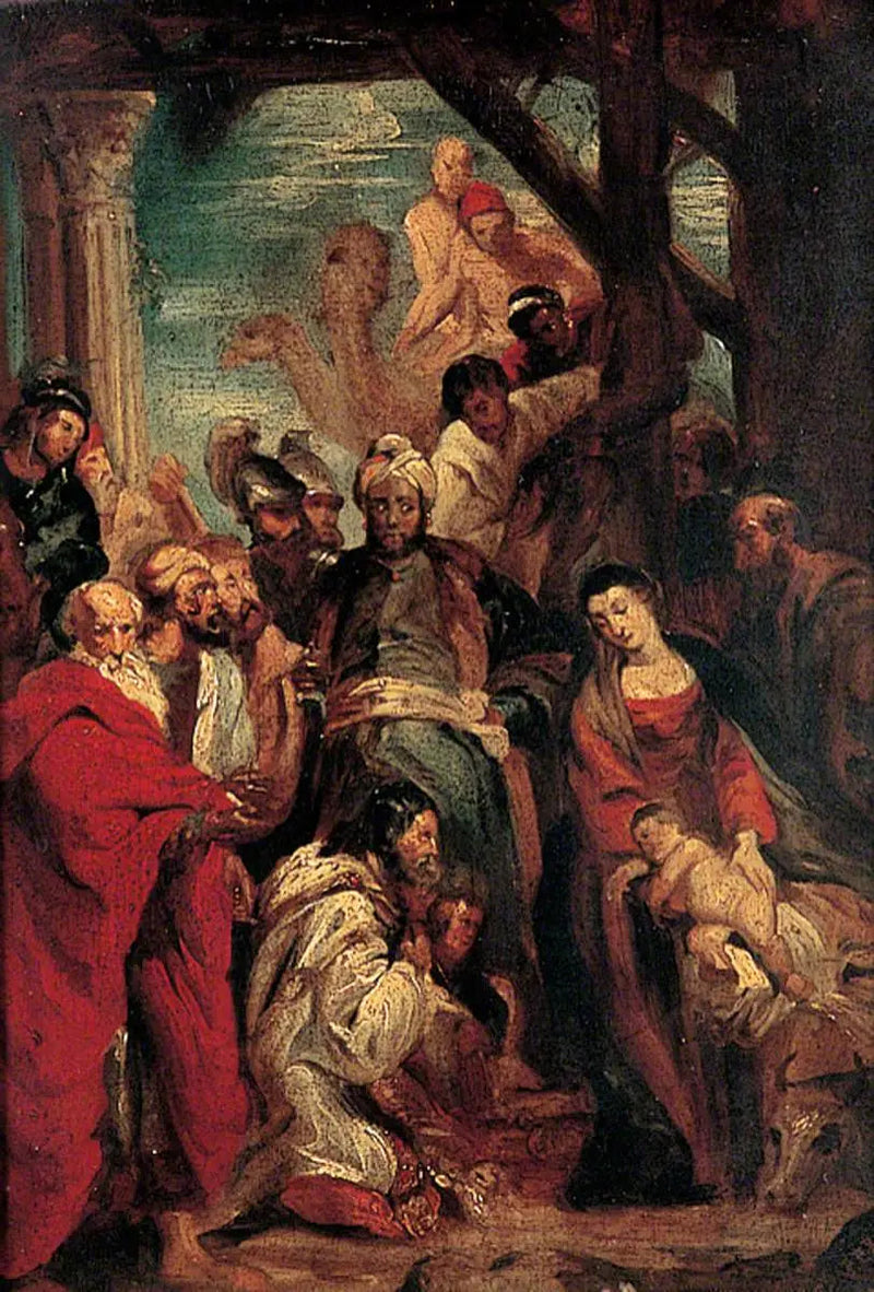 Adoración de los Magos - Peter Paul Rubens